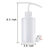 Wash Bottle, Clear Visual Design (16oz / 500ml) - Laboratorydeal