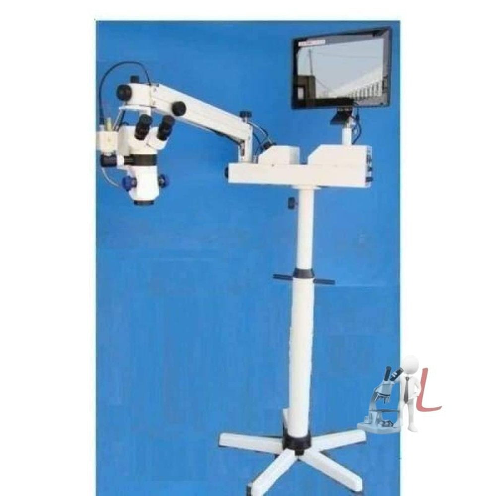 Zoom Dental Microscope Wall Mount Beam Splitter cd Camera Motorized Focusing by Labpro - Laboratorydeal