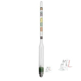 gom US Based Technology Gl-ab India Triple Scale Hydrometer for Beer Wine Juice - Laboratorydeal