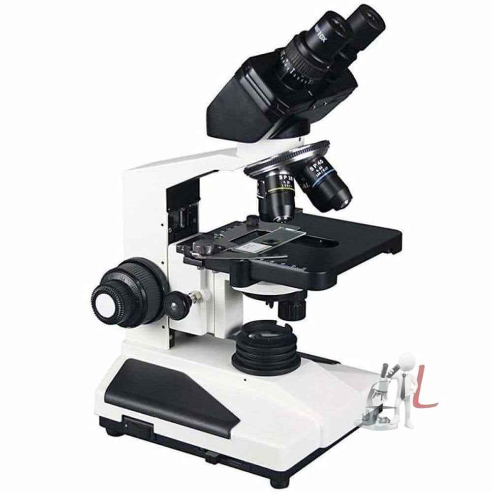 laboratory  Advanced Co-Axial Binocular Microscope With Heavy Body - Laboratorydeal