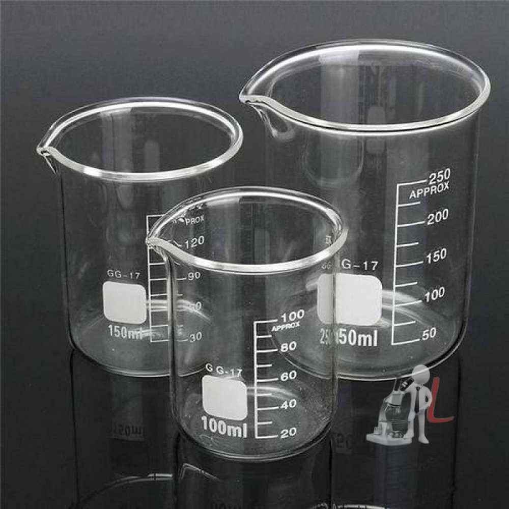 laboratory Beaker (Set Of 6), 250 Ml - Laboratorydeal