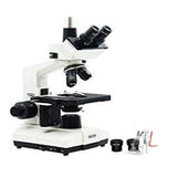 laboratory Trinocular Microscope With Semi-Plan Objectives Heavy Quality, 15X32X16 Cm