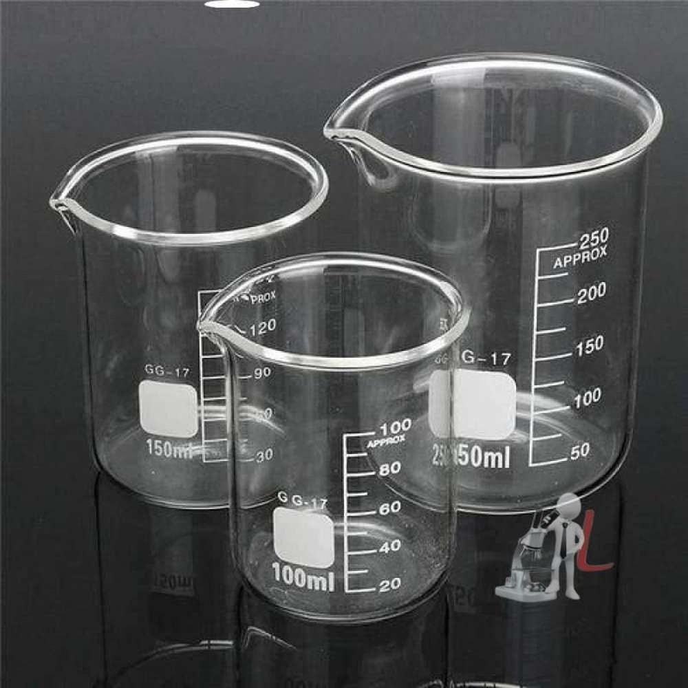 laboratory Beaker (Set Of 36), 100Ml , 250 Ml , 500Ml- laboratory Beaker (Set Of 36), 100Ml , 250 Ml , 500Ml