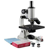 laboratory  Compound Microscope - Black Grey, 5X4X6 Cm
