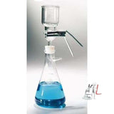 laboratory Filtration Assembly Complete Glass Flask, 1000 Ml- Filtration Assembly Complete Glass Flask