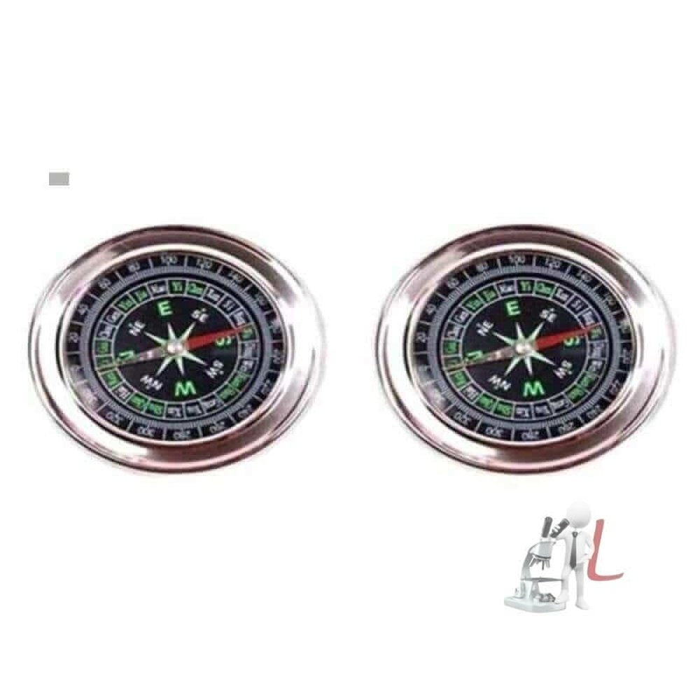 50mm Magnetic Compass - Pack of 2 by labpro- Laboratory equipments