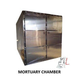 Mortuary Cabinet Manufacturer - six bodies Model MC06- MORTUARY CHAMBER